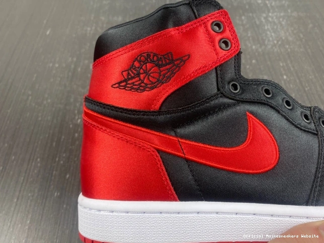 Official Maikesneakers FD4810-061 OG Satin WMNS Bred High Air Jordan 1 0716